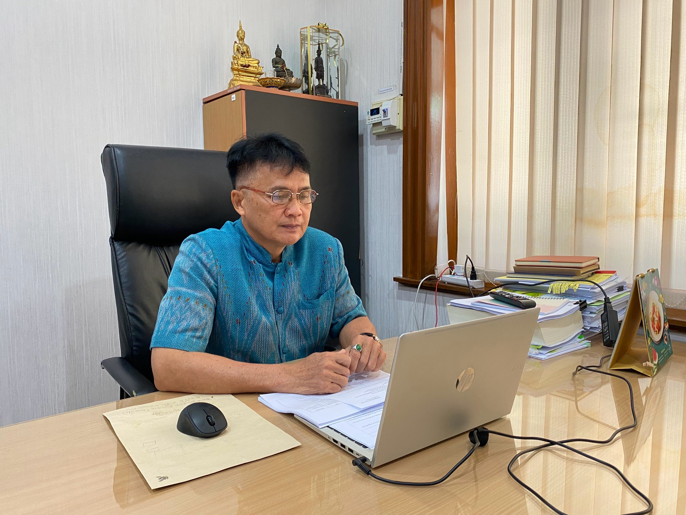 title - ผู้ตรวจราชการกรม ประชุมร่วมกับ ผู้ตรวจราชการกระทรวงเกษตรและสหกรณ์ เขตตรวจราชการที่ 14 รอบที่ 1 จังหวัดอุบลราชธานี